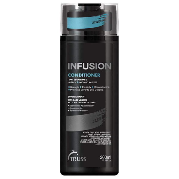 Truss Infusion Conditioner for Dry, Damaged Hair - 100% Vegan Base Deeply Hydrates, Protects & Restores for Strong, Soft, Shiny Hair - Anti-aging Conditioner For Color Treated Hair