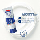 almipro Extra Moisturizing Cream for Dry, Delicate Skin – Intense Hydration with Calendula & Almond Oils – Nourishing Skin Barrier Cream for Fragile & Mature Skin – Fragrance-Free (4.2 oz)
