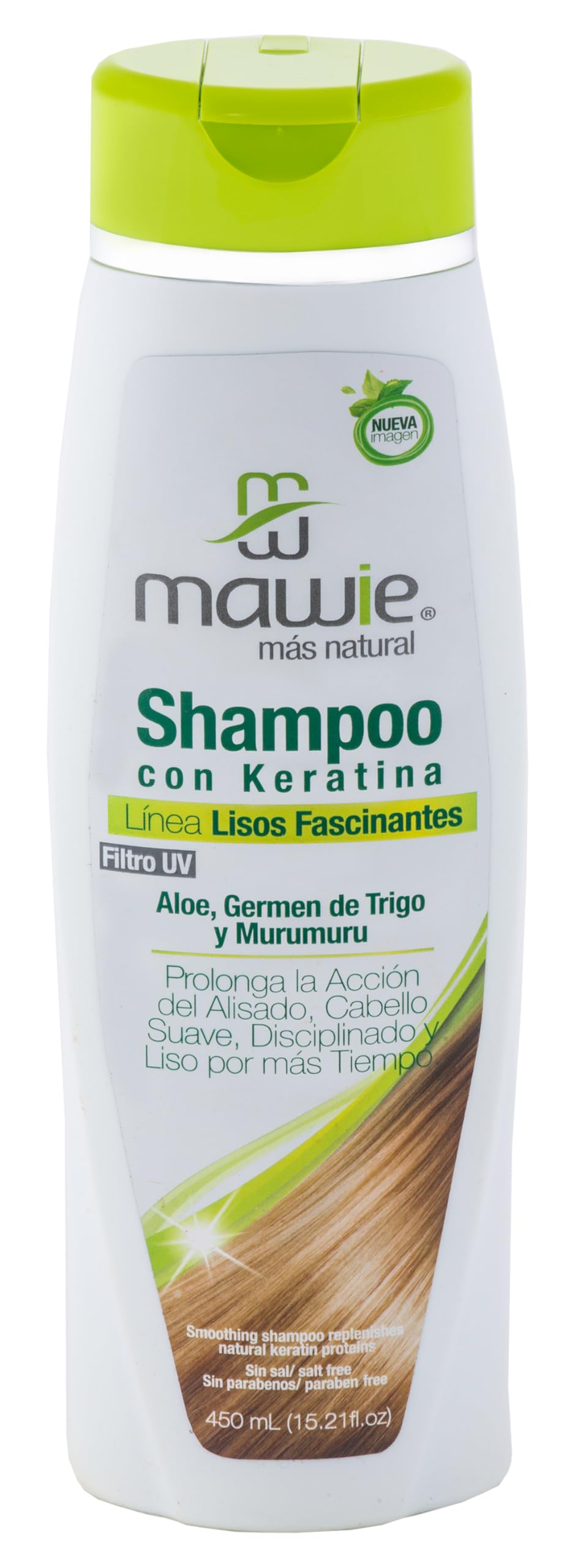 Mawie - Keratin Smoothing DUO Shampoo & Conditioner Set | keratin Hair Treatment for Smoothing & Nourishing | with keratin, aloe vera, murumuru | Paraben and Sulfate Free.