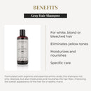 SALERM - White Hair Shampoo for Men - Homme White Hair Shampoo - 250 ml