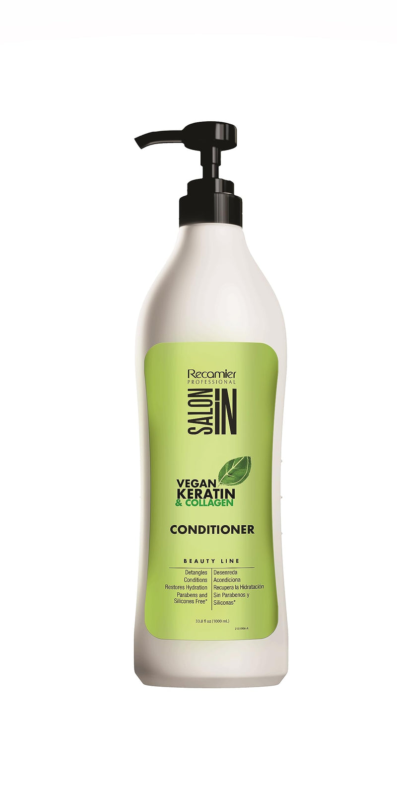 RECAMIER PROFESSIONAL SALON IN Vegan Kerating & Collagen Hair Conditioner 33.8 fl.oz.