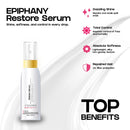 Epiphany Anti Frizz Hair Serum – Argan, Jojoba, Marula & Acai Oils | Split End Repair & Heat Protection | Intense Shine & Deep Hydration | Lightweight Formula