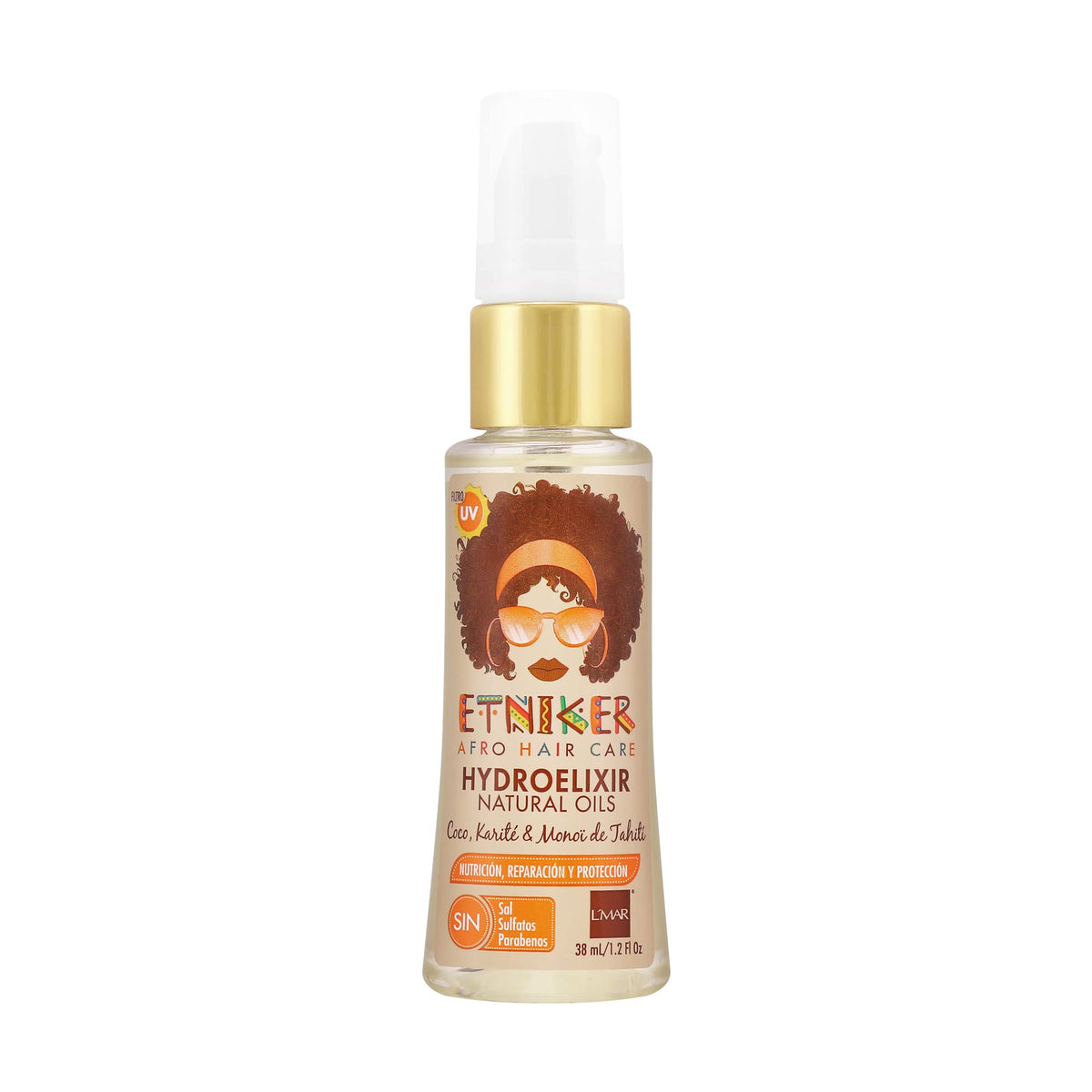 ETNIKER Afro-textured, Curly & Wavy Hair Define Kit | Gel, Hydroelixir & Styling Cream | Control, Nourish, Define | Coconut, Shea Butter, Monoi Oil, Flaxseed | NO Alcohol, Parabens & Sulfate.(3piece)