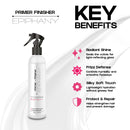 Epiphany Heat Protectant & Anti Frizz Primer – Thermal Protection for Flat Iron & Blow Dryer | Ceramides & Natural Oils | Shine Boost & Cuticle Seal | Salon Grade
