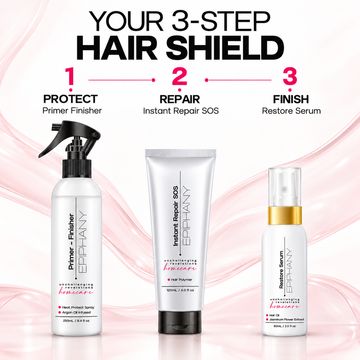 EPIPHANY - Hair Shield Kit | Protect, Hydrate & Seal