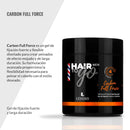 Lendan - Hair Styling Gel - Hair To Go Men Carbon Full Force - 500 ml - with Activated Charcoal