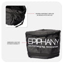 Epiphany Heat Cap for Deep Conditioning Hair Treatments – Electric Thermal Cap with 9 Heat Settings, Removable Washable Liner, Adjustable Fit, Long 8ft Cord, Embroidered Logo – Hair Repair & Hydration