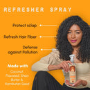 Etniker Kit for Curls: ETNIKER Jelly Gel and Curl Refresher Spray | Nourish, Define, and Revive with Coconut, Flaxseed, and Shea Butter | Silicone, Oil, and Paraben-Free | 2-piece set