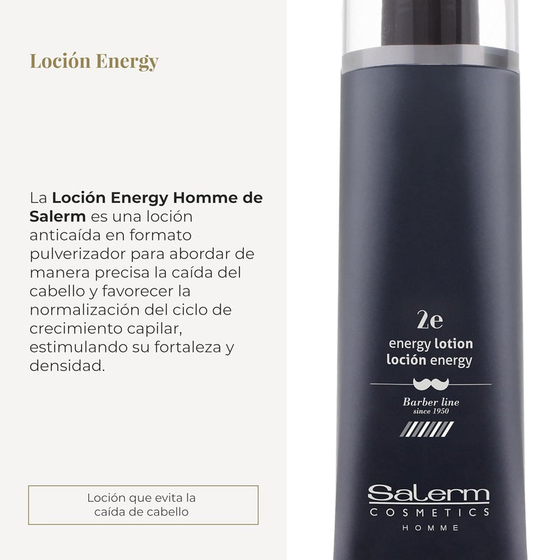 Salerm Homme Hair Loss Lotion 2 Energizing Capillary Treatment Spray, 200 ml
