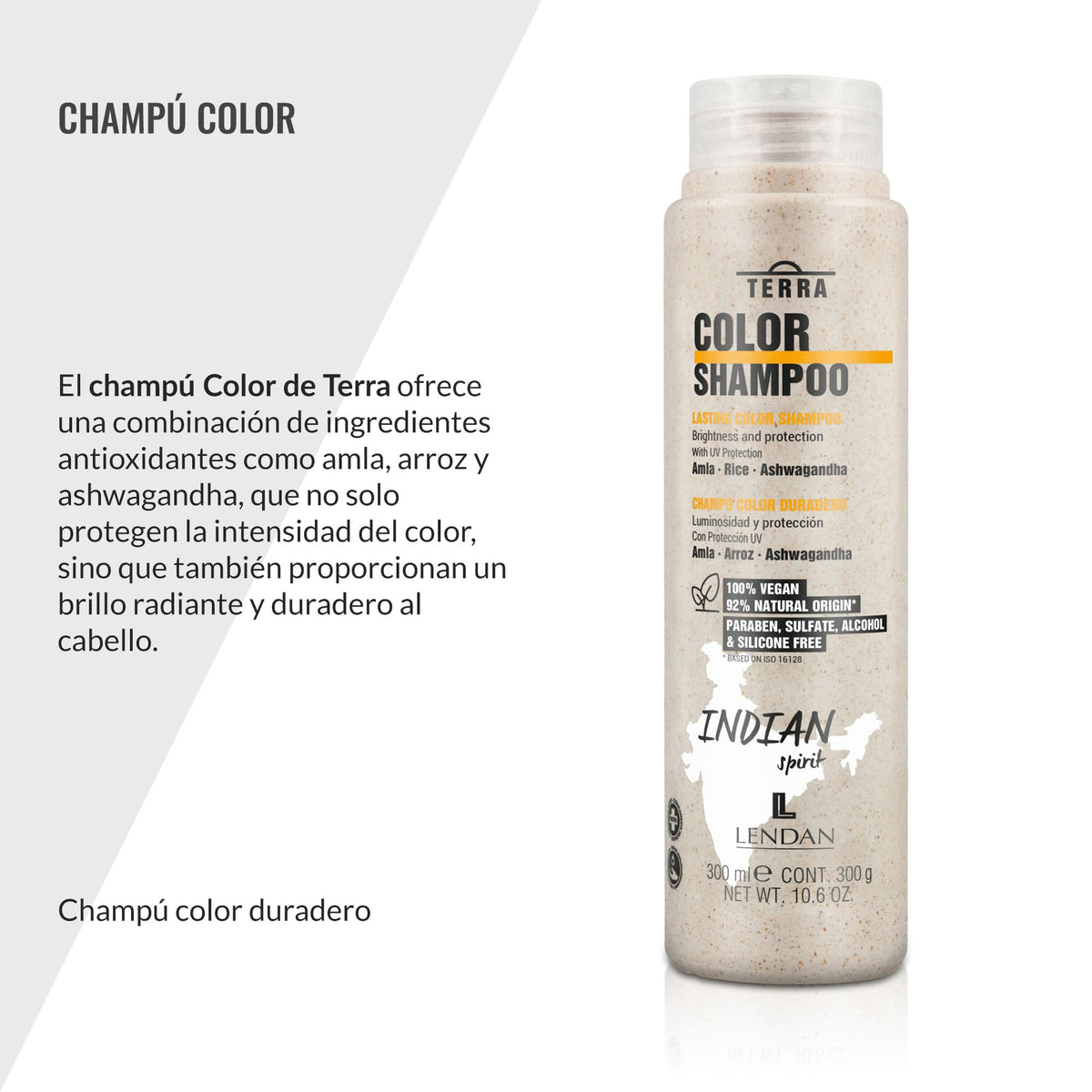 Lendan - Colored Hair Shampoo - Terra Color Shampoo - 300 ml - Prevent