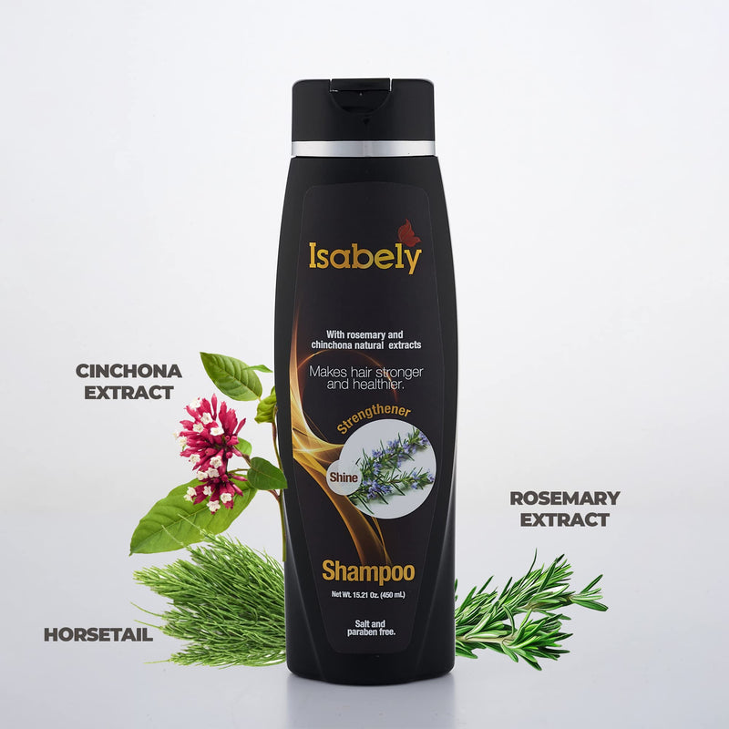 Isabely Rosemary Hair Shampoo Anti-dandruff Hair Loss Control 15.21oz