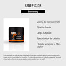 Lendan - Hair Wax - Hair To Go Boomerang - 100 ml - Matte Styling Cream - Strong Hold