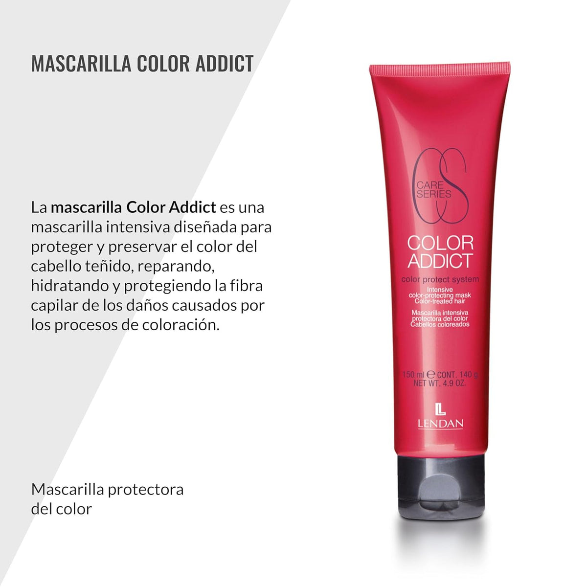 Lendan - Colored Hair Mask - Color Addict Mask - 150 ml / 5.3 oz