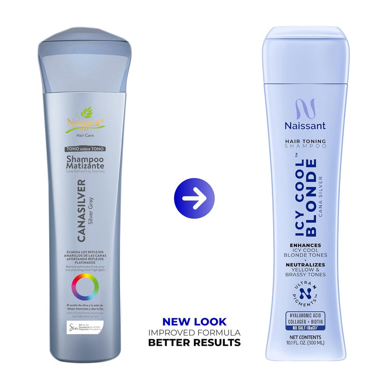 Naissant Professional Silver Grey - Cana Silver Matiz Hair Color Intensifier and Tone Corrector.