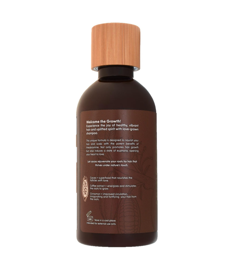 Love Grows Hair Shampoo with Cacao, Coffee, and Biotin 8 fl. oz.