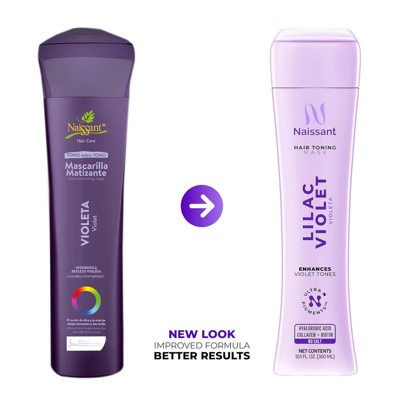Naissant Violet Hair Toning Mask (Violeta) 10.1 Fl Oz