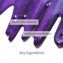 LA PUISSANCE Silver Toning Purple Shampoo - Purple Shampoo for Blonde Hair & Gray or white Hair - Neutralizes Brassiness, Adds Shine, Hydrates & Softens - Paraben-Free, For Home and Salon Use