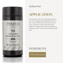 SALERM - Hair Styling Powder for Men - Homme Styling Dust - 10g/0.3 oz Matte Finish