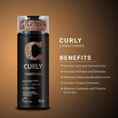 Truss Curly Conditioner - Restore, Repair & Strengthen Curly, Wavy, Highly Textured, Dense & Damaged Hair. Define, Detangle, Controls Frizz, Block Humidity for All Curly Hair Types, Lengths, Textures