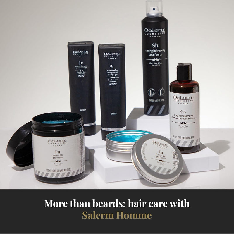 SALERM - White Hair Shampoo for Men - Homme White Hair Shampoo - 250 ml