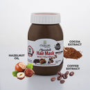 Mawie Chocolate Gourmet Hair Mask with Cocoa and coffee. Adds Moisture, shine, and strength 17 oz.