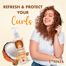 ETNIKER Curl Refresher Spray | Afro-textured, Curly & Wavy hair | Revive & Refresh | Coconut, Flaxseed, Shea Butter & Rambutan Seed Extract| Free from Silicones, Oils, Alcohol, Parabens by Lmar| Size: 10.14 fl oz (300 ml)