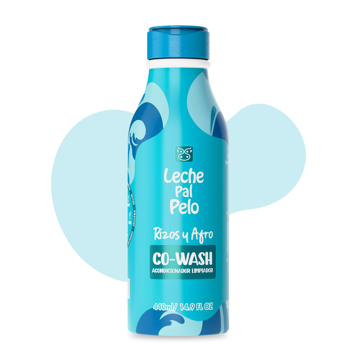 Leche Pal Pelo Curl Bliss Co-Wash, Sulfate-Free Hydration with Shea Butter & Macadamia for Luscious, Defined Curls,14.9 oz