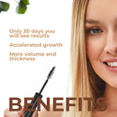 Isabely Eyelash growth serum and eyebrow enhancer, adds volume and thickness. 0.33 oz.