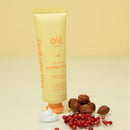 OLÉ Dry Hair 5 Piece Pack - Coconut pulp pre-shampoo + Coconut, Cinnamon & Honey Shampoo + Cotton & Coconut Conditioner + Detangling Thermo protector + Frizz Emergency Styling Cream