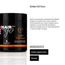 Lendan - Hair Styling Gel - Hair To Go Men Carbon Full Force - 500 ml - with Activated Charcoal