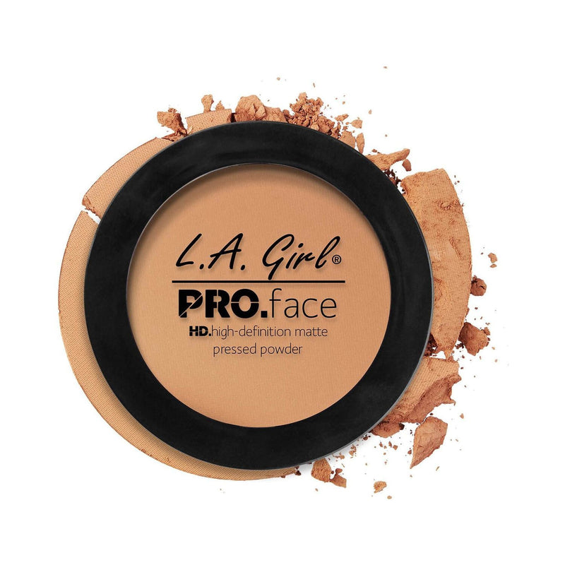 L.A. Girl Pro Face HD Matte Pressed Powder - 608 Soft Honey