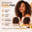 ETNIKER Curly Hair Care Bundle – Nourishing Shampoo & Deep Conditioning Mask | Hydrates, Softens & Restores Curls | Coconut & Shea Butter Formula | Sulfate-Free, Paraben-Free | 8.4 fl oz + 10 oz