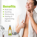 Pili Natural Hydrogel | Face and body Skin Soothing Gel with Arnica, Calendula, Centella Asiatica and Aloe Vera extracts | Natural Moisturizer | Parabens and Alcohol Free | 8.8 oz