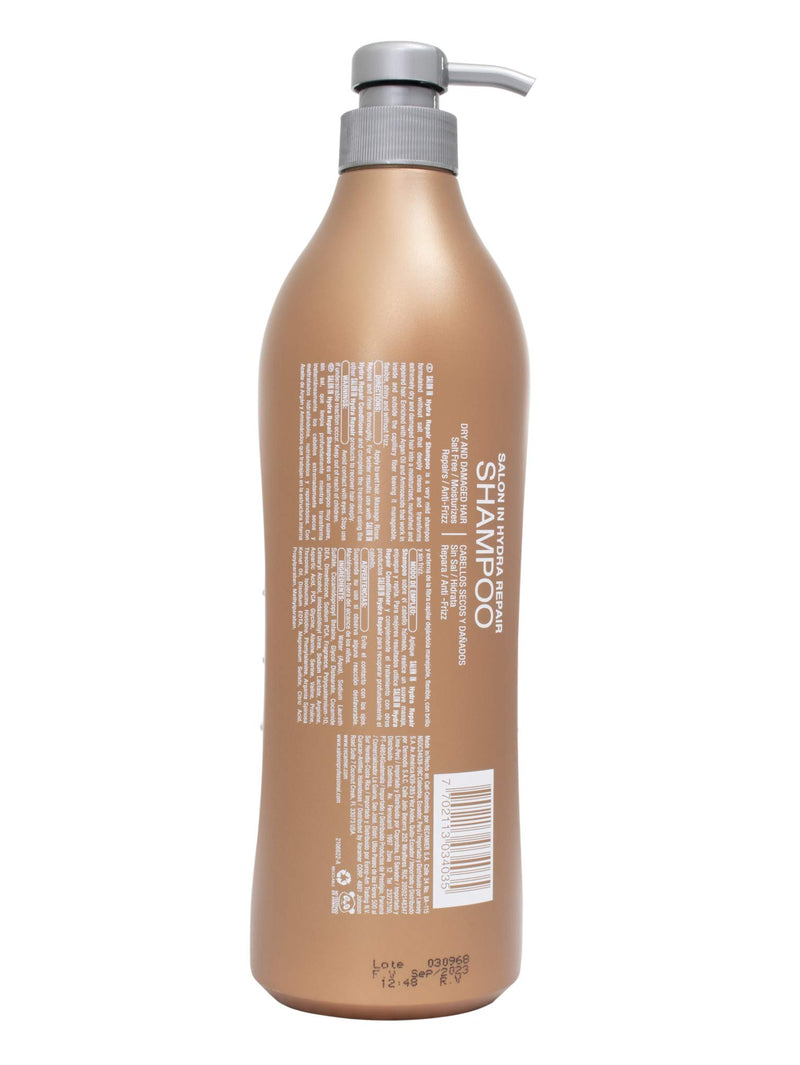 Recamier Professional Salon In +Pro Hydra Repair Hair 3 pack kit - Shampoo 33.8oz + Conditioner 33.8oz + Deep Treatment 10.58oz