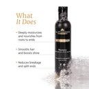 LA PUISSANCE Premium Argan Oil Shampoo - Nutrition, Anti Frizz, Hydrating, Moisturizing for Dry Hair - Paraben Free, Highest Rated Frizz Control Haircare - for Home and Salon Use - 10 fl oz