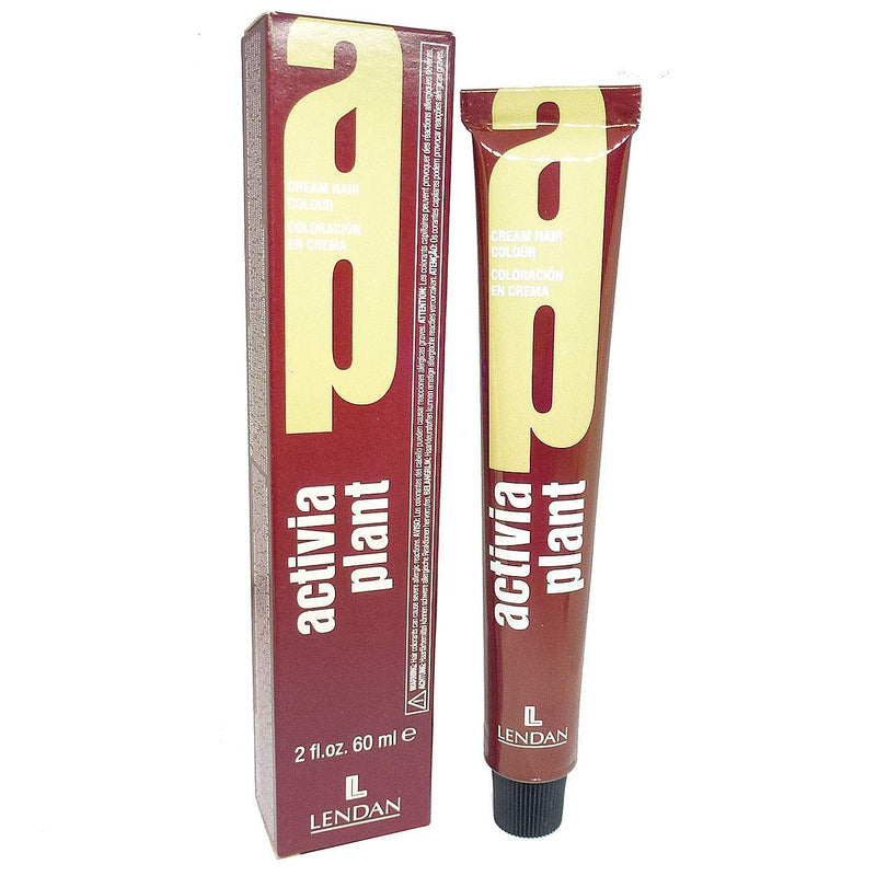 Lendan Activia Plant Cream Permanent Hair Color Cream 2.3oz - 10/10 Platimum Ash Blonde - Rubio Platino Ceniza