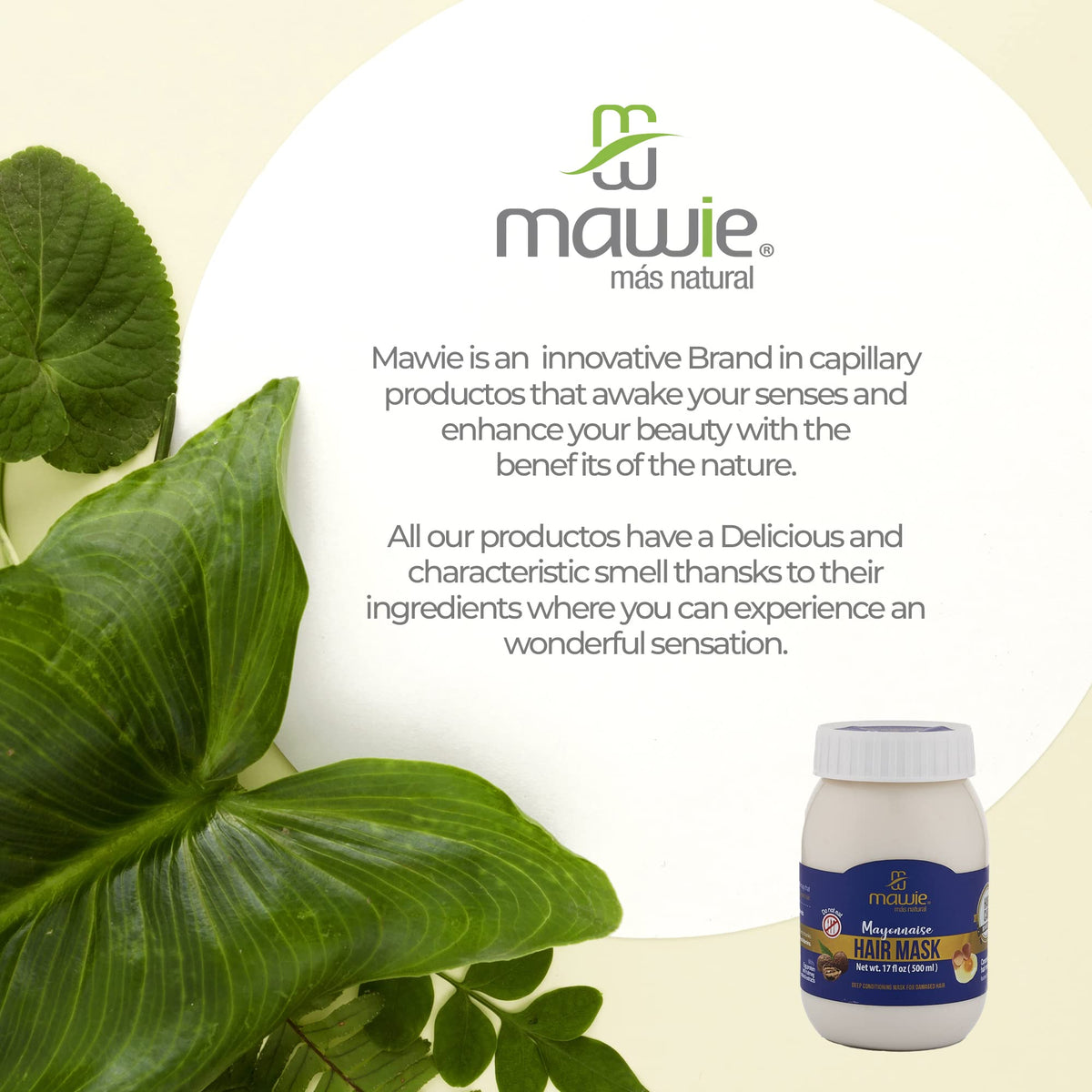 Mawie - Wholesale Price - Mayonnaise Gourmet Hair Mask 500 ml - Pack of 10
