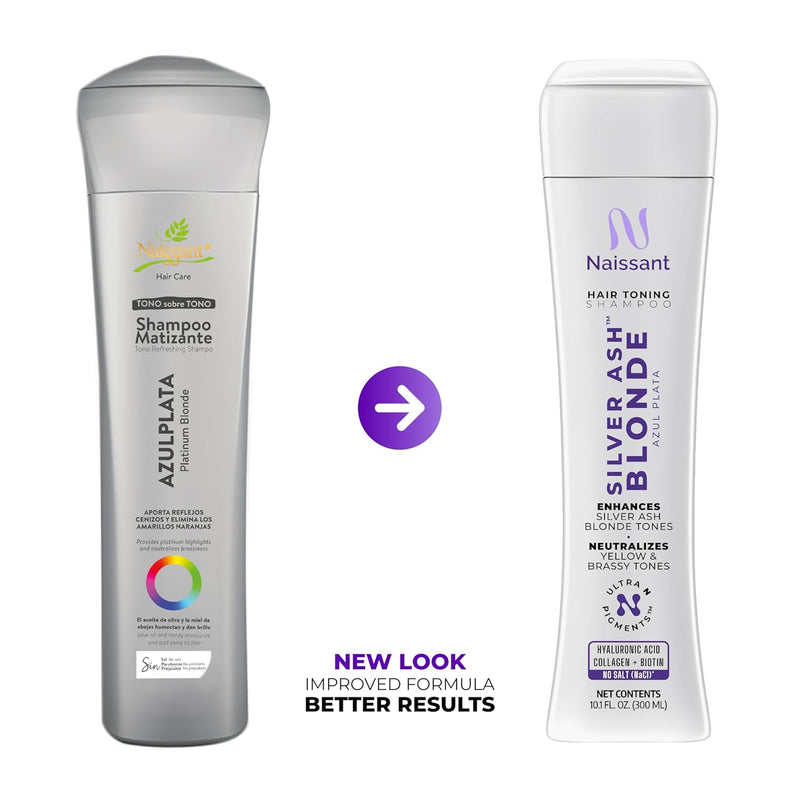 Naissant Professional Platinum Blue - Azul Plata Matiz Hair Color Intensifier and Tone Corrector.