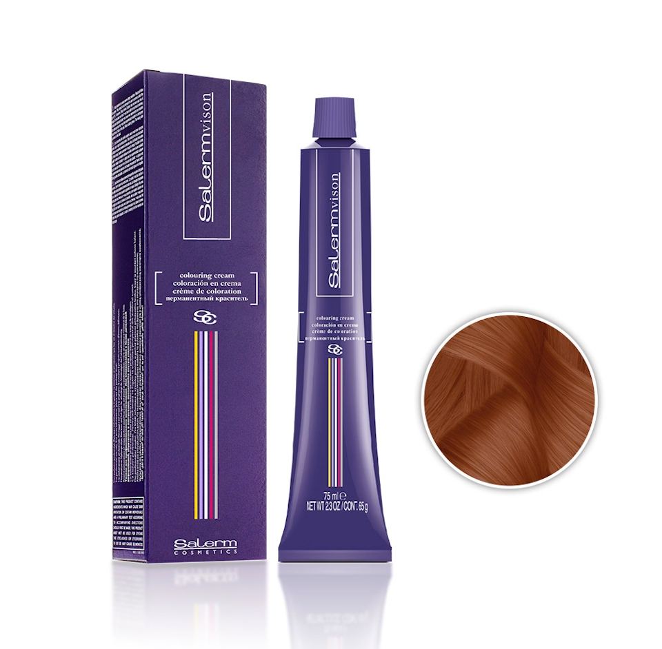 Salerm Cosmetics SalermVison Permanent Cream Hair Color 75ml / 2.5oz