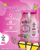 Leche Pal Pelo Kids Styling Cream | Detangles, Strengthens & Styles | Kids Hair | Smoothes Frizz, Moisturizes & Softens | Leave-in conditioning Detangler | Abyssinian & Jojoba Oil. 14.9 fl. oz.