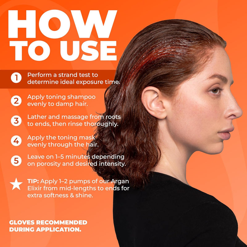 Naissant Irish Copper Hair Toning Shampoo (Cobrizo) 10.1 Fl Oz