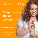 Etniker Kit for Curls: ETNIKER Jelly Gel and Curl Refresher Spray | Nourish, Define, and Revive with Coconut, Flaxseed, and Shea Butter | Silicone, Oil, and Paraben-Free | 2-piece set