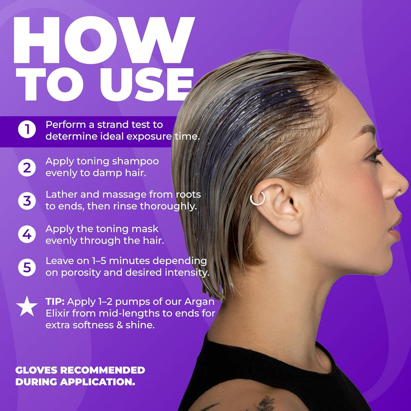 Naissant Professional Platinum Blue - Azul Plata Matiz Hair Color Intensifier and Tone Corrector.