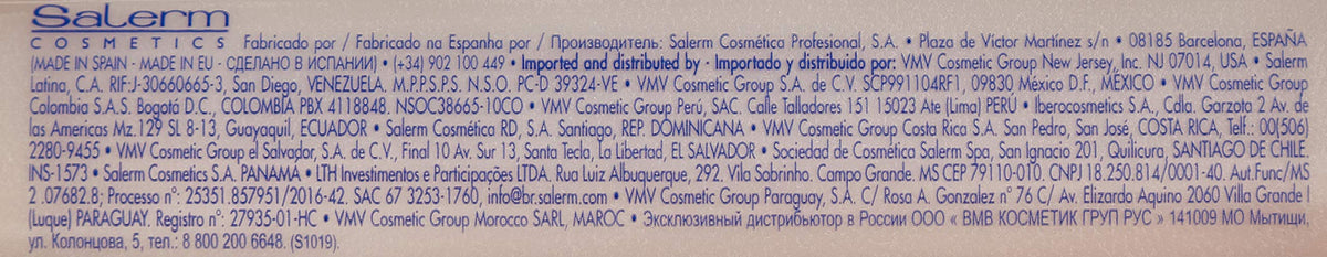 Salerm Cosmetics Keratin Shot 1 Maintenance Shampoo, 18 Ounce