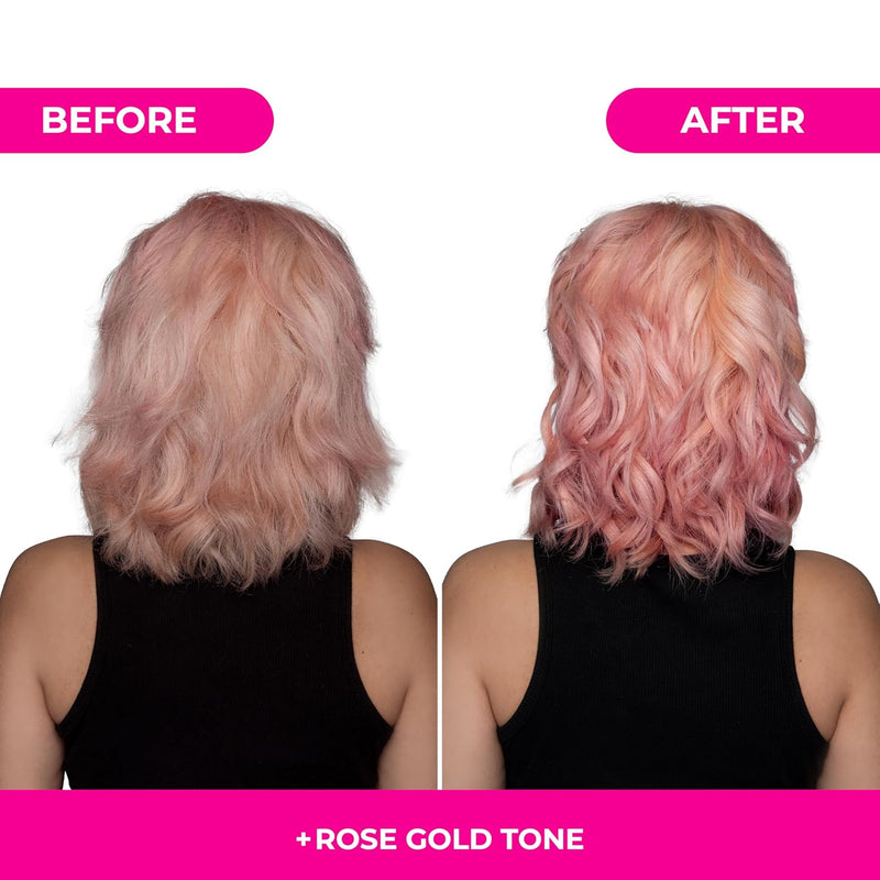 Naissant Rose Gold Hair Toning Mask (Palo de Rosa) 10.1 Fl Oz