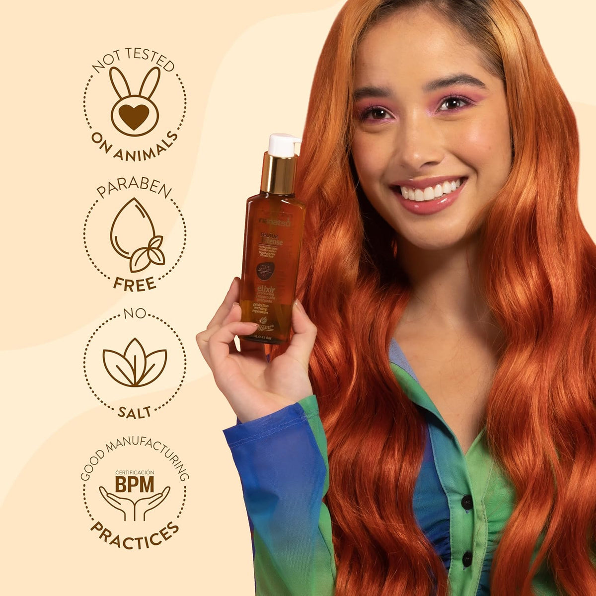 Naissant Professional Treatment Hair Care Argan Oil, Nourishes, Repairs, Softens and Protects I For Color Treated and Natural Hair I Heat Protectant for Hair (4 Fl Oz).
