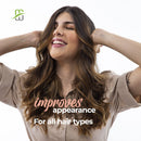 Mawie Chocolate Gourmet Hair Mask with Cocoa and coffee. Adds Moisture, shine, and strength 17 oz.