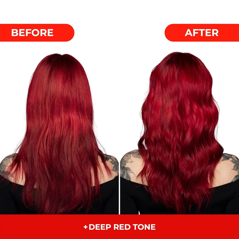 Naissant Deep Red Hair Toning Shampoo (Rojo Fuego) 10.1 Fl Oz
