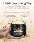 LA PUISSANCE Premium Argan Oil & Hyaluronic Acid Hair Mask 8.4 oz – Deep Conditioning Anti-Frizz Treatment for Dry & Damaged Hair – Intense Hydration, Shine & Repair – Luxury Salon Grade Hair Mask