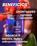 Leche Pal Pelo 7 Oleos Hair Treatment Mask | Dry, Damaged Hair | Argan, Shea butter, Macadamia, Coconut & More | Split Ends Moisturizer for Healthy, Silky & Shiny Hair- Paraben-Free. 27 oz – 800 ml